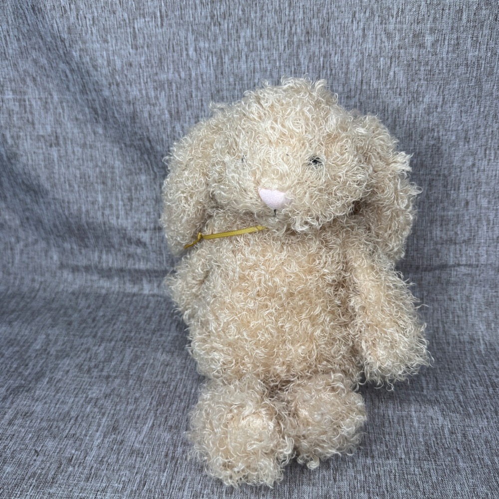 Authentic Jellycat Bunny Original Bashful Luxe Curly Bunny Great Condition